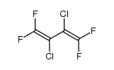 2,3-dichlorotetrafluoro-1,3-butadiene Structure