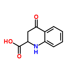 4-Oxo-1,2,3,4-tetrahydro-2-quinolinecarboxylic acid Structure