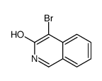 4-Bromoisoquinolin-3-ol structure