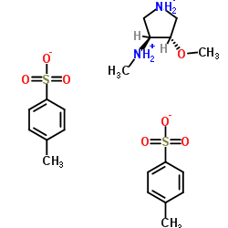 (3S,4S)-4-Methoxy-N-Methylpyrrolidin-3-amine structure