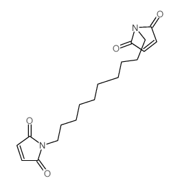 1H-Pyrrole-2,5-dione,1,1'-(1,10-decanediyl)bis- structure