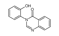 3-(o-Hydroxyphenyl)quinazolin-4(3H)-one结构式