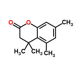 4,4,5,7-Tetramethylchroman-2-one structure