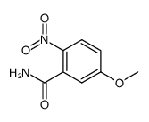 2-nitro-5-methoxybenzamide结构式