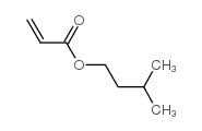 2-Propenoic acid,3-methylbutyl ester Structure