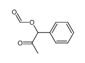 2-oxo-1-phenylpropyl formate结构式