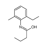 N-(2-Ethyl-6-methylphenyl)butanamide结构式