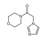 2-(1H-Imidazol-1-yl)-1-(4-morpholinyl)ethanone Structure