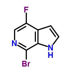 7-溴-4-氟-1H-吡咯并[2,3-c]吡啶图片