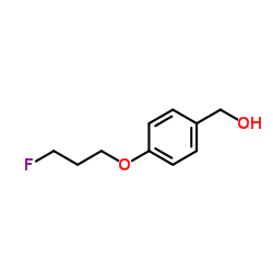 4-(3-Fluoropropoxy)benzyl alcohol结构式