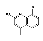 8-Bromo-4-methyl-2(1H)-quinolinone Structure