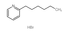 2-hexylpyridine hydrobromide结构式