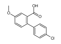 2-(4-chlorophenyl)-5-methoxybenzoic acid Structure