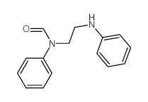 N-(2-anilinoethyl)-N-phenyl-formamide structure