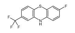 7-fluoro-2-(trifluoromethyl)-10H-phenothiazine Structure