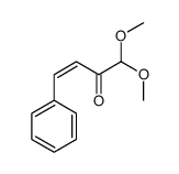 1,1-dimethoxy-4-phenylbut-3-en-2-one Structure