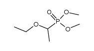 dimethyl (α-ethoxyethyl)phosphonate Structure