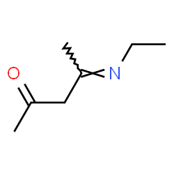 2-Pentanone, 4-(ethylimino)- (6CI,7CI,9CI) Structure