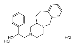 2-(2,4,4a,5,6,11-hexahydro-1H-pyrazino[1,2-b][2]benzazepin-3-yl)-1-phenylethanol,dihydrochloride Structure
