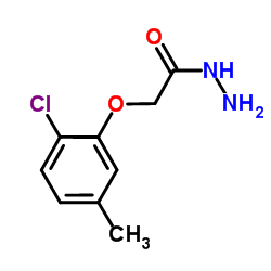 2-(2-Chloro-5-methylphenoxy)acetohydrazide结构式