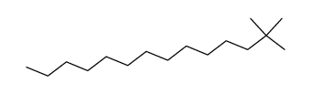 2,2-dimethyltetradecane Structure