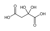 2,2-dihydroxybutanedioic acid Structure