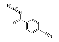 4-cyanobenzoyl azide Structure