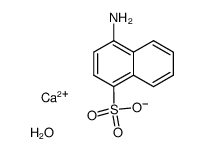 4-amino-naphthalene-1-sulfonic acid, calcium compound Structure