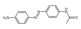 acetic acid-[4-(4-amino-phenylazo)-anilide]结构式