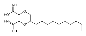 2-[2-(2-amino-2-oxoethoxy)dodecoxy]acetamide结构式