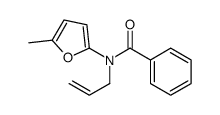 N-(5-methylfuran-2-yl)-N-prop-2-enylbenzamide Structure