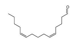 (5Z,10Z)-5,10-Pentadecadienal structure