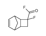 Tricyclo[4.2.1.02,5]non-7-ene-3-carbonyl fluoride, 3-fluoro- (9CI) structure