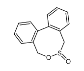 5H,8H-dibenzo[d,f][1,2]oxathiocin-1-oxide Structure