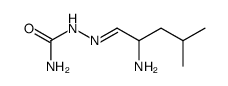 2-amino-4-methyl-valeraldehyde-semicarbazone结构式