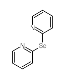 Pyridine,2,2'-selenobis- Structure