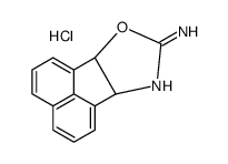 6b,9a-dihydroacenaphthyleno[1,2-d][1,3]oxazol-8-amine,hydrochloride Structure