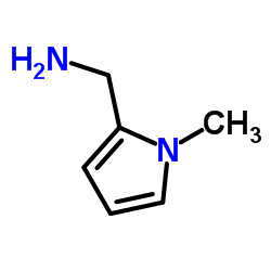 (1-甲基-1H-吡咯-2-yl)甲基胺结构式