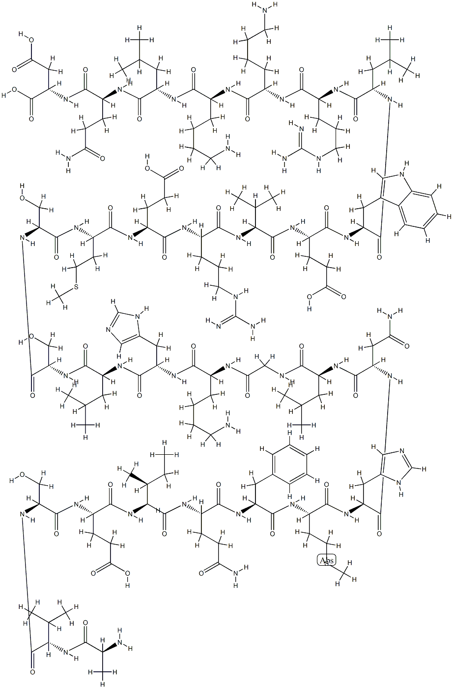 parathyroid hormone (1-30)结构式