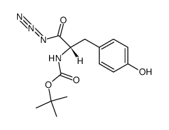 Boc-Tyr-azide Structure