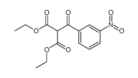 diethyl 2-(3-nitrobenzoyl)malonate结构式