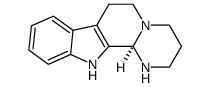 1,2,3,4,6,7,12,12b-octahydro-pyrimido[1',2':1,2]pyrido[3,4-b]indole结构式