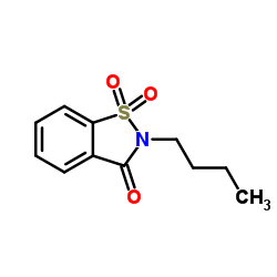 2-butyl-1,1-dioxo-1,2-benzothiazol-3-one picture