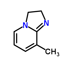 Imidazo[1,2-a]pyridine, 2,3-dihydro-8-methyl- (9CI)结构式