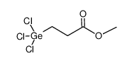 methyl 3-(trichlorogermyl)propionate结构式