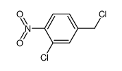 3-chloro-4-nitrobenzyl chloride Structure