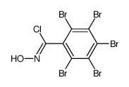2,3,4,5,6-pentabromo-N-hydroxybenzimidoyl chloride Structure