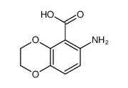 1,4-Benzodioxin-5-carboxylicacid,6-amino-2,3-dihydro-(9CI) structure