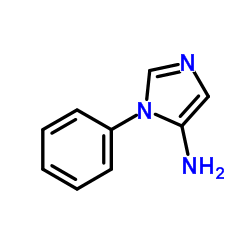 1-Phenyl-1H-imidazol-5-amine Structure