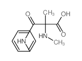 2-methylamino-2-(phenylcarbamoyl)propanoic acid structure